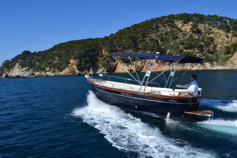 Solé MINI-55 engine mounted on Scirocco 21 boat — изображение 3