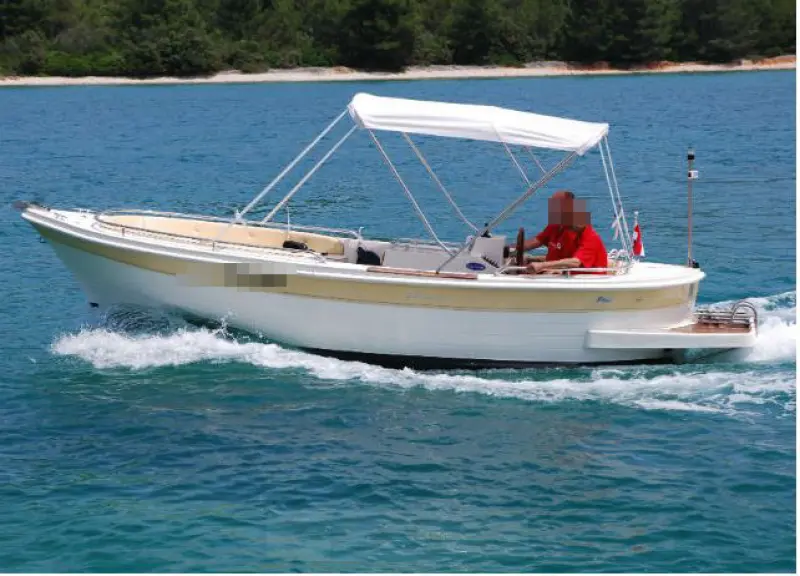 MINI-44 engine installed in a new built boat model Feluca 600 — изображение 3