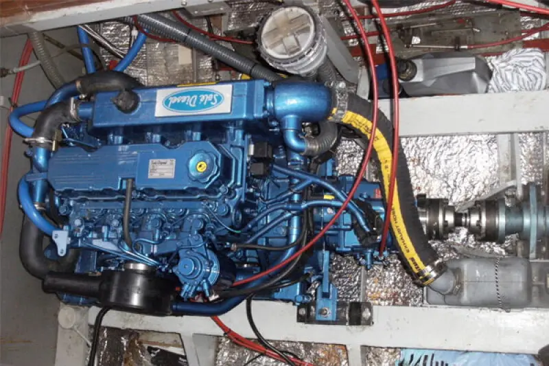 MINI-62 engine for typical Dutch boat model Tukker Vlet — изображение 4