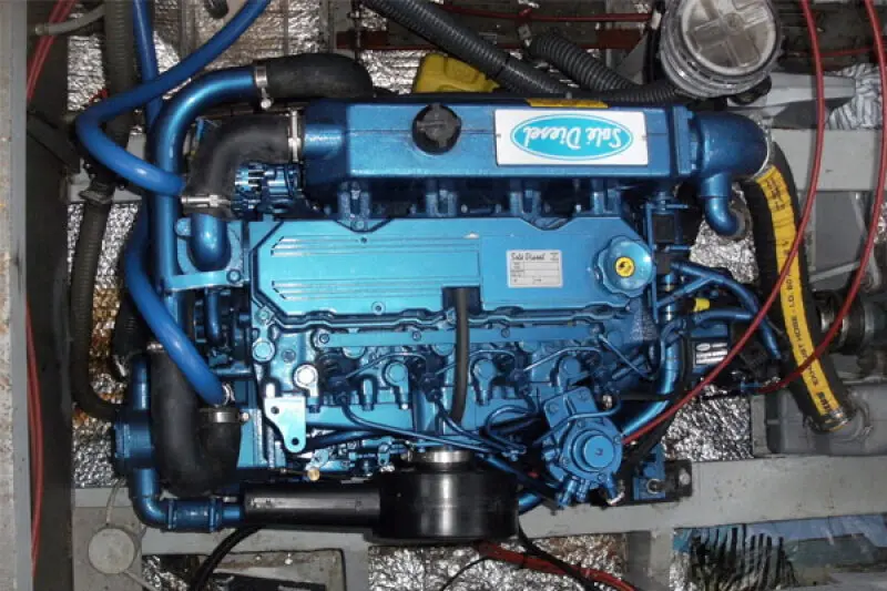 MINI-62 engine for typical Dutch boat model Tukker Vlet — изображение 3