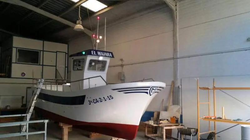 SM-103 engine installed in the new built boat El Majara - Image 2
