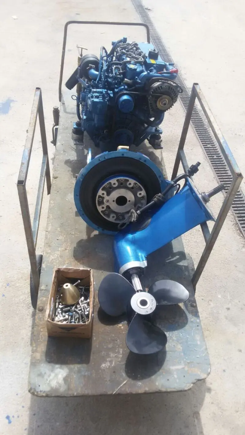 MINI-29 engine installed in Nautitech 40 catamaran — изображение 5
