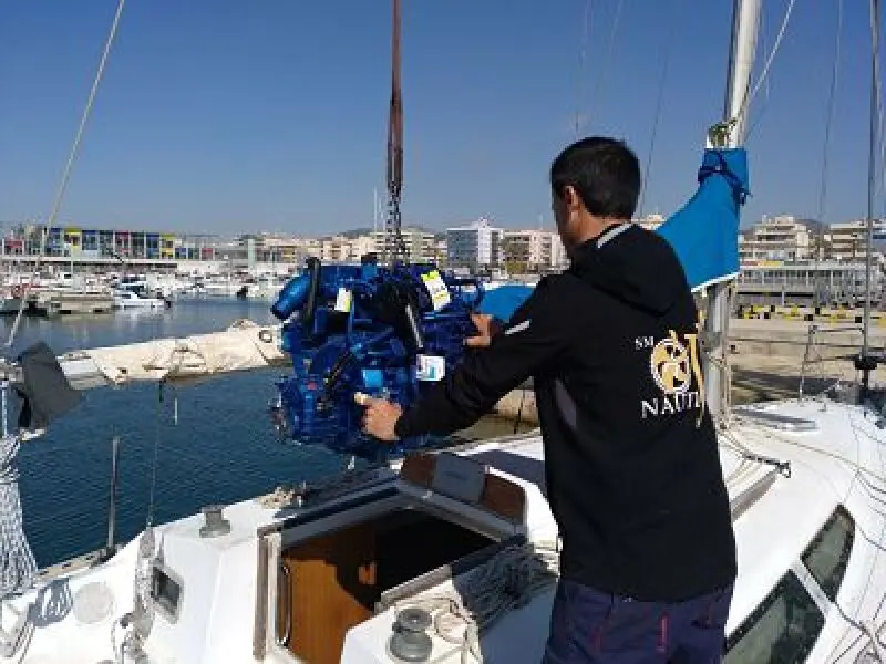 Sailboat repowering with Solé MINI-33 engine - Image 4
