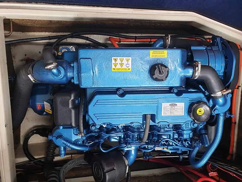 Change of engine on the vessel Nimbus 24 with a Solé MINI-44 — изображение 5