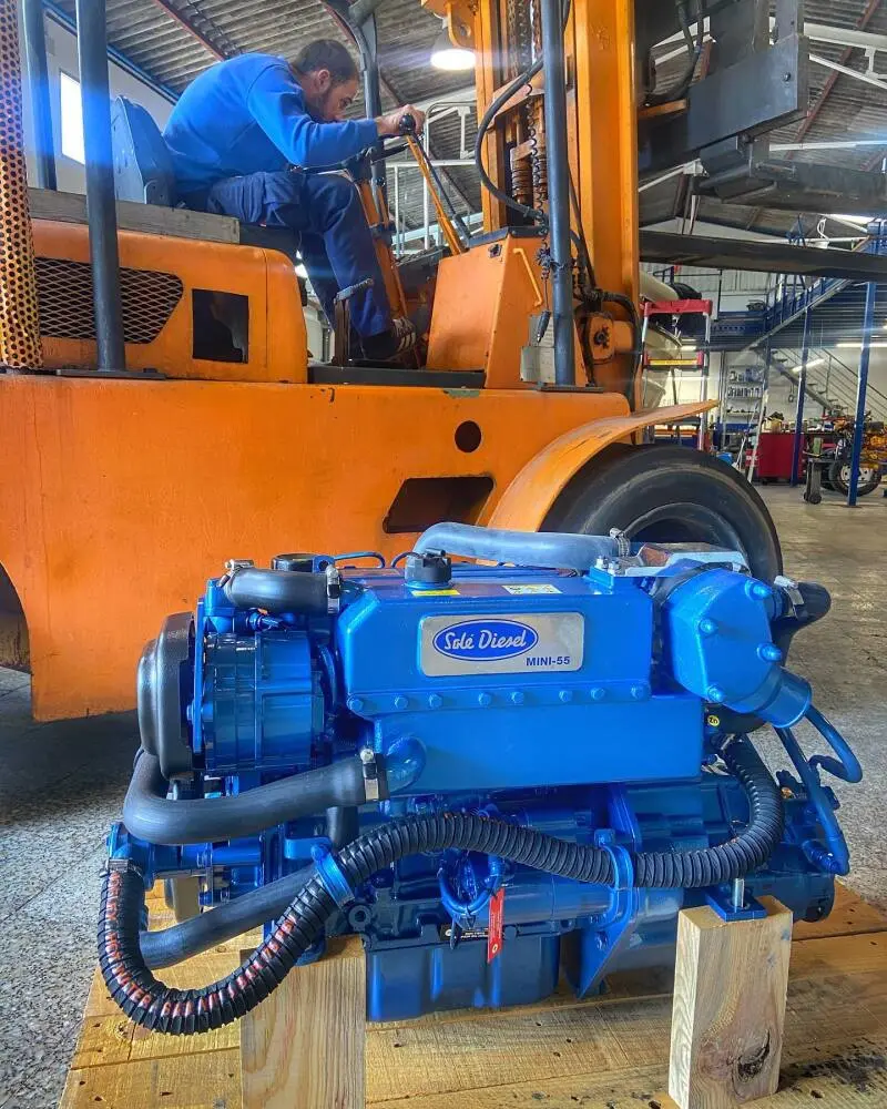 Llaüt repowering with MINI-55 engine — изображение 5