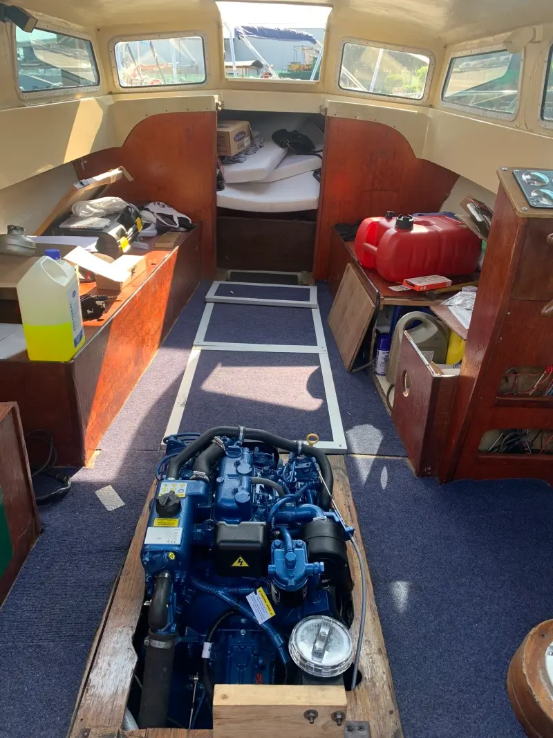 Repowering of a RISOR 23 vessel with the MINI-17 — изображение 6