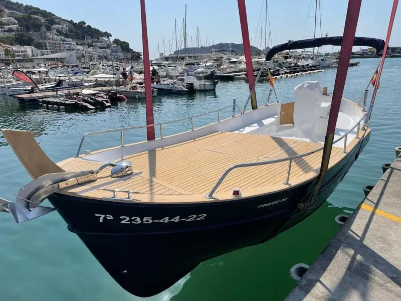 Installation of the MINI-55 engine in the Norfeu 30 llaüt — изображение 4