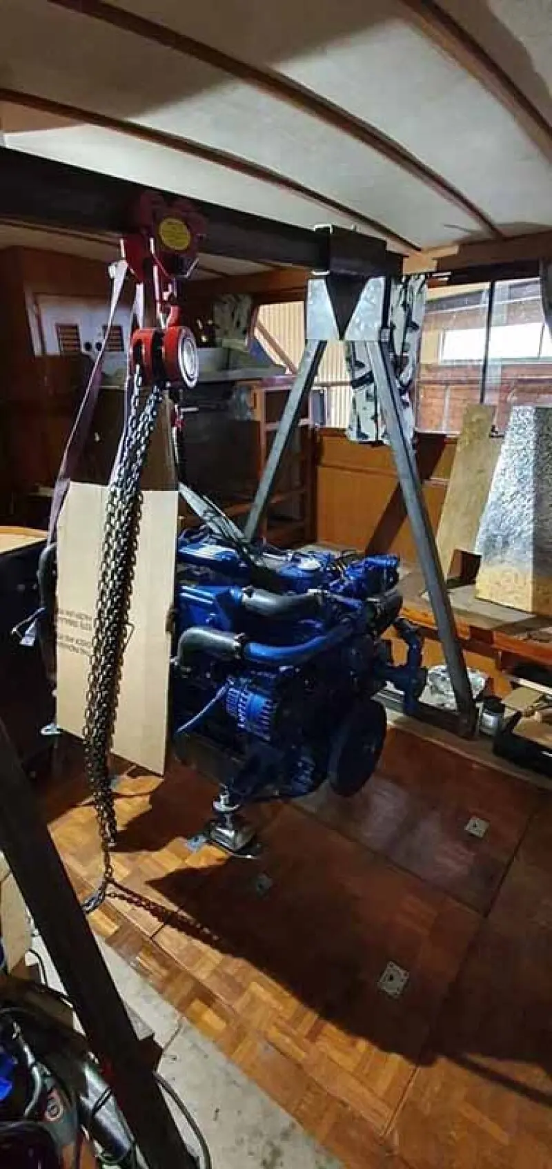 Repowering with SM-103 engines on the Searanger 38 — изображение 5