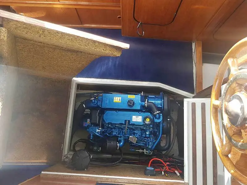 Change of engine on the vessel Nimbus 24 with a Solé MINI-44 — изображение 6